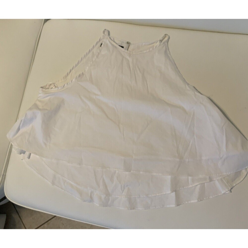 Zara Basic women's top, white, size M - Picture 1 of 4